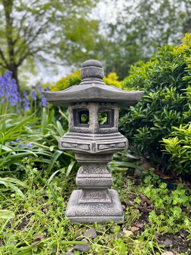 Stone garden pagoda - garden, ornament