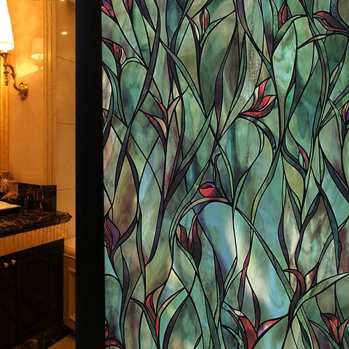 Orchid stained window - orchid, films