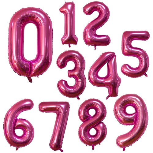 Foil number balloons - 16",