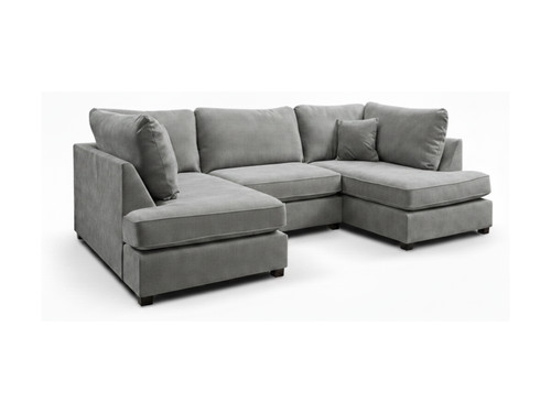 Grey fabric corner shape - corner,