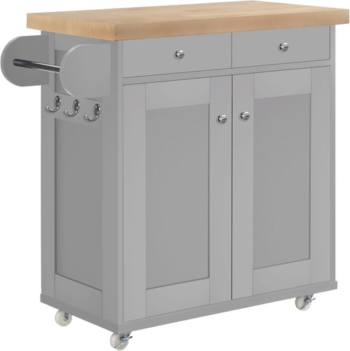 Portland white kitchen - kitchen, island