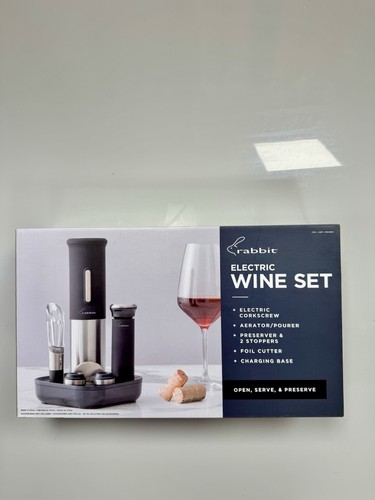 Rabbit electric wine opener - wine,