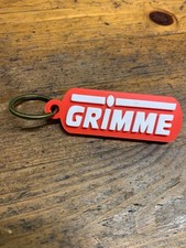 Grimme Key Ring With Logo Plastic 70mm x 26mm x 7mm