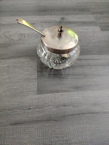 Antique cut glass and - cut,