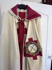 Masonic Knights Templar Regalia – Robe, Hat – Toye Kenning & Spencer and tunic