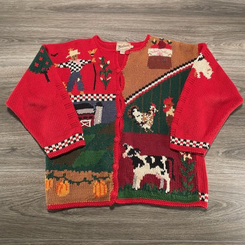 Vintage woolrich cardigan - vintage,