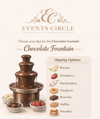 Chocolate fountain wedding - fountain,