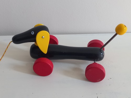 Brio vintage wooden pull along - brio,
