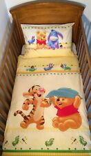 Disney Winnie the Pooh and Tigger Bedding set for cot bed (pillowcase and duvet 