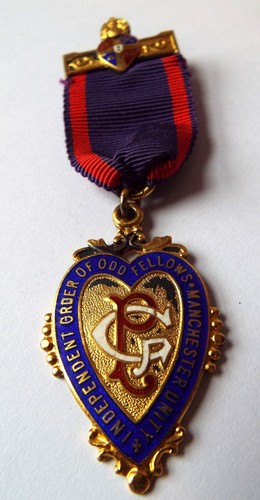 1957 ioof hallmarked - mu, silver