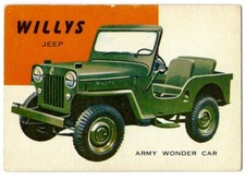 1954 Topps World on Wheels