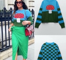Zara Mushroom Toadstool Knit