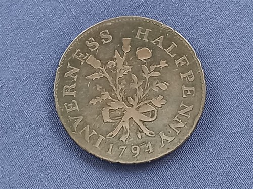 1794 inverness half penny - 1794,