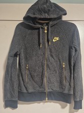 UK Size Large Womens Nike Zip Up Jacket Sportswear With Hood