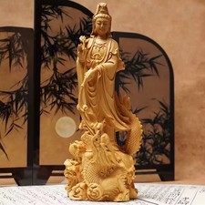 Wooden dragon goddess - dragon,