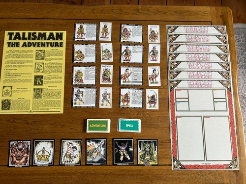 Talisman the adventure set - the,