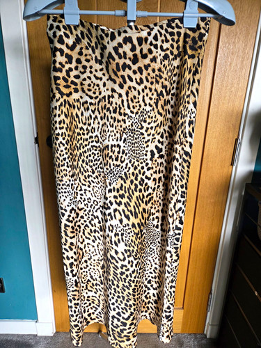 Zara beige black leopard - beige/black, print