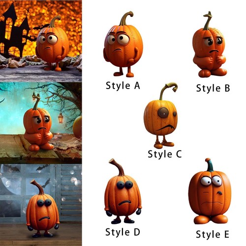 Halloween pumpkin statue - halloween,