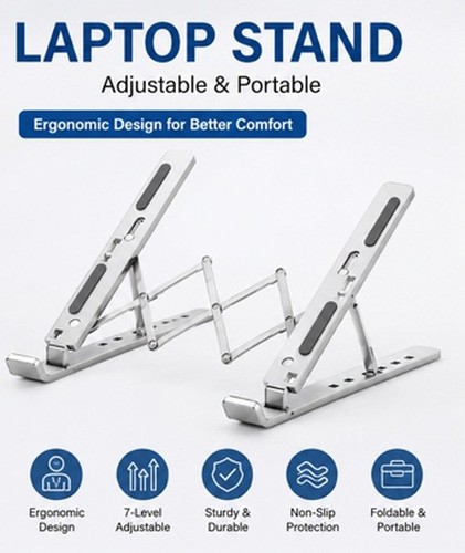 Adjustable foldable laptop - adjustable,