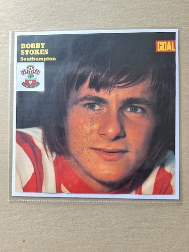 Bobby stokes southampton 1976 - southampton,