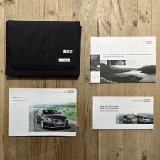 08-12 AUDI A3 OWNERS HANDBOOK