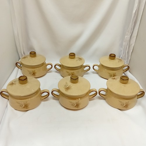 Denby soup bowls beige - soup,