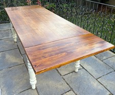 Extendable Rustic Shabby Chic Dining Table 8-10  seater 6 foot x 3 foot