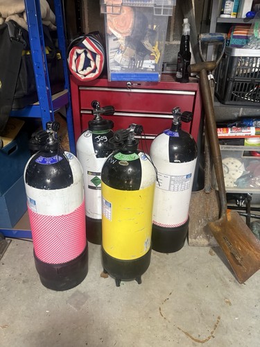 Scuba diving cylinder tanks - scuba,