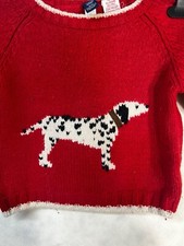Baby Gap Dalmation Jumper In Red Size 18-24months