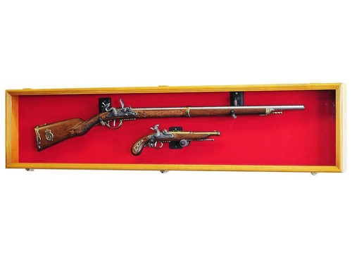 Gun display case cabinet - cabinet, rifle