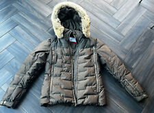 Ladies Spyder ski jacket Size S UK 8 In Khaki Colour