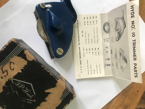 Vintage hyde mfg no - co., no.