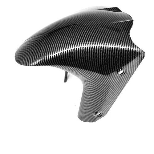Carbon fiber front tire - front, fender