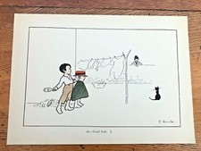 1899 colourful childrens print