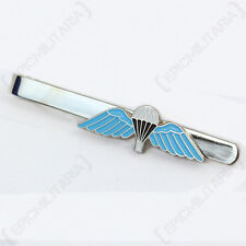 British Parachute Wings Tie Pin - Blue Coloured Military Style Accessory