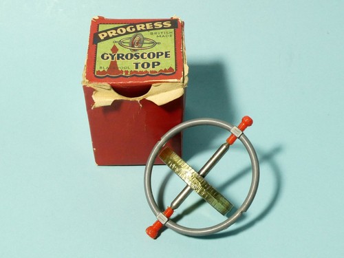 Vintage gyroscope top toy - gyroscope,