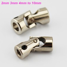 Universal Flexible Shaft Coupling Coupler 2mm 3mm 4mm-10mm Motor U Joint RC Boat