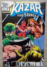 Kazar The Savage #21 - 1982