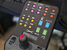 Saitek / Logitech Farm Sim Heavy Vehicle Side Panel Icon Overlay