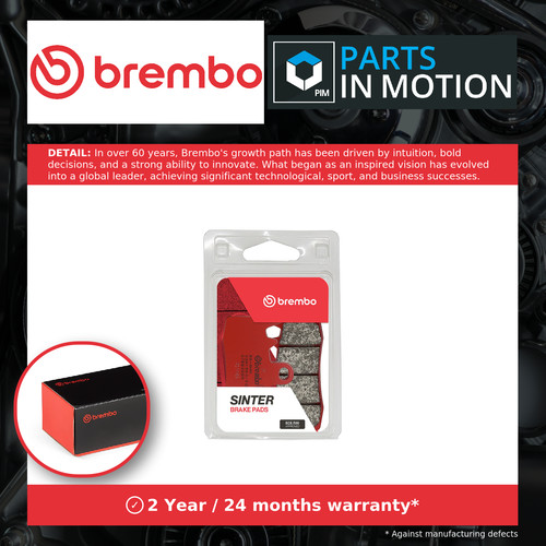 Motorcycle brake pads set - brake,