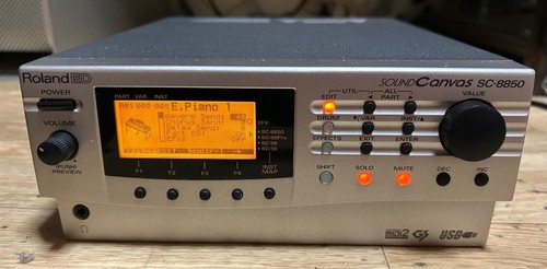 Roland 8850 sound module - roland, sc