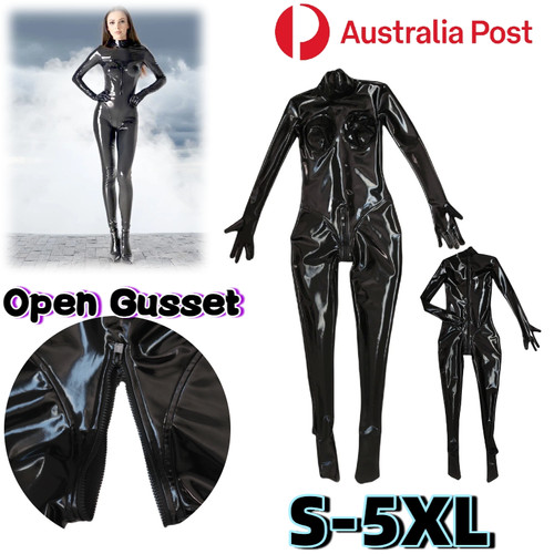 Women shiny catsuit cloth - catsuit,
