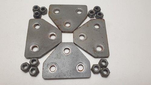 Ford capri door hinge - hinge, plates