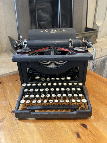 Vintage smith typewriter - vintage,