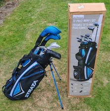 Callaway Strata Mens Set - Driver/3 Wood/5 Hybrid/Irons 6-PW/Putter/Bag *NEW*