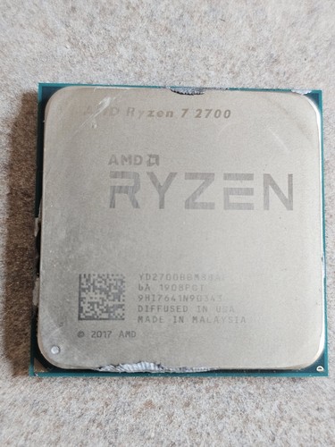 Amd ryzen 2700x 70ghz 8 - 7, 3.70ghz