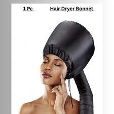 Professional Portable Soft Hair Drying Cap Bonnet Hood Hat Blow Dryer Attachment