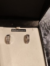 Warren James Silver Huggie