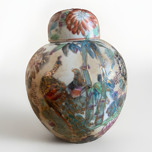 Gorgeous large ginger jar - large,