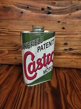 Vintage style Quart oil Can/Tin Lambretta Vespa Castrol Scooter